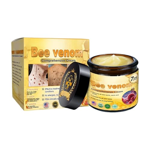beevenoms cream, crema de tratamiento de piel de veneno de veneno de 50 g, cremas de reducción de preparación avanzada natural y reducción de arrugas para todo el cuerpo, para todo el cuerpo