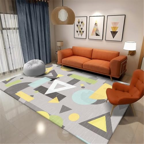 Tapis confortable et doux grand format 200x300 design moderne