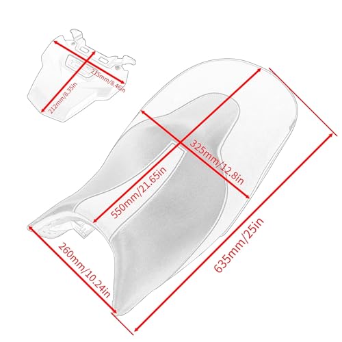 Almohadilla para asiento de motocicleta doble para viajes de larga distancia en R1250GS ADV 7