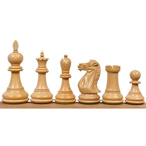 Jeu d'échecs Executive Staunton 10,7 cm lesté pour la compétition - 2