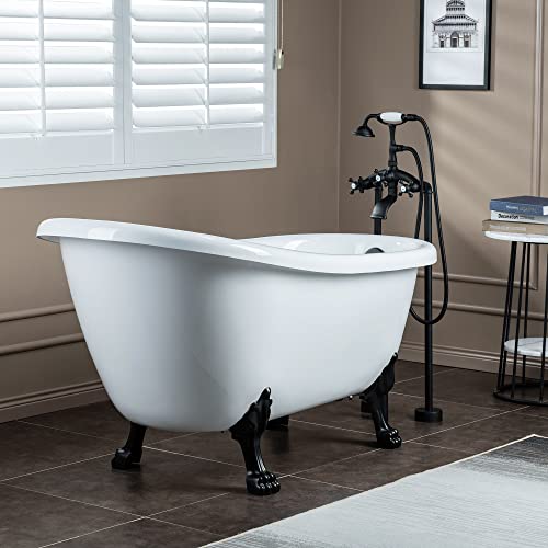 Woodbridge BTA1522 -MB-FEET+ MB-DRAIN + MB FAUCET Bta1522-Mb-Feet Drain + Mb-Faucet Bathtub thumb #4