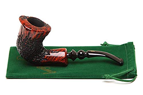 Shargio Erik Nording Brown Freehand Rustic Pipe Number 4