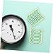 Gatuida Pressure Gauge Circle Stickers Red Decals Colorcoded Clarity for Industrial Equipment Calibration