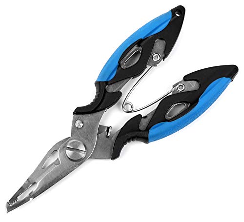 Major Fish Angelzange Multi Zange Sprengring geflochtene Schnur Cover