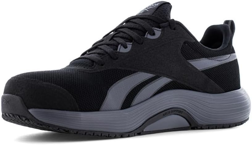 Reebok Work Mens Lite Plus 4 Electrical Composite Toe Work/Duty - Black, Grey