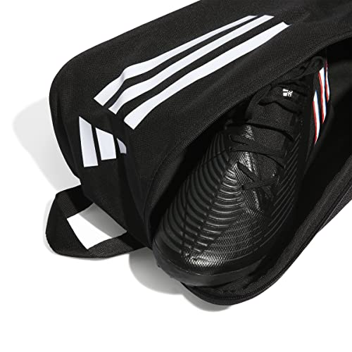 adidas Unisex Adulto Essentials Training Shoe Bag, Black/White, One Size - imagen 5