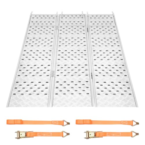 Rampa de aluminio plegable para ATV 1500 lbs 77x54 in miniatura 1