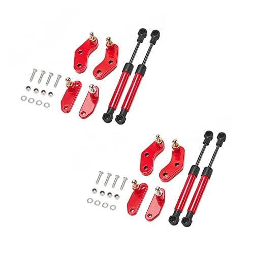 Ouvre-portes Maverick X3 en aluminium anodisé rouge pour Can-Am 2 et 4 portes 2017-2022