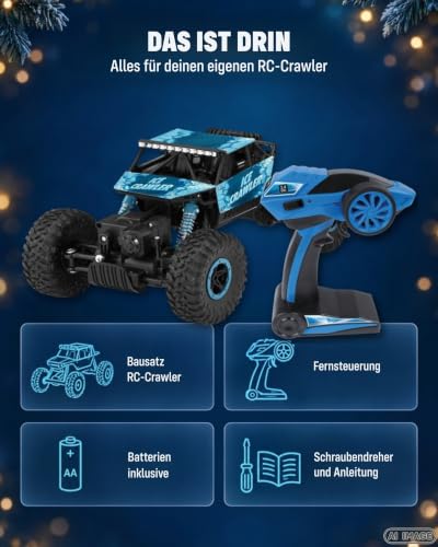 Revell Control RC Adventskalender Crawler | Geländefahrzeug 1:18, 2,4 GHz – Ansicht 5