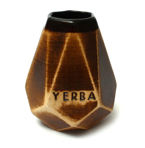 Mate Green Tasse à Maté en Céramique Behcer CRISTAL 350 ml ● Calebasse ● Nettoyage Facile