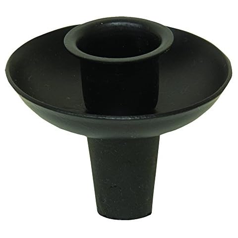 CWI Gifts 2.75" Black Wine Bottle Taper Holder Cover