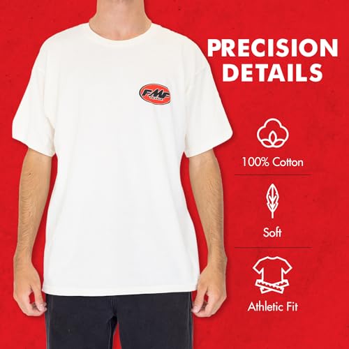 FMF Collector Tee - Crew Neck Short Sleeve, Cotton, Mens T Shirt, Motocross3