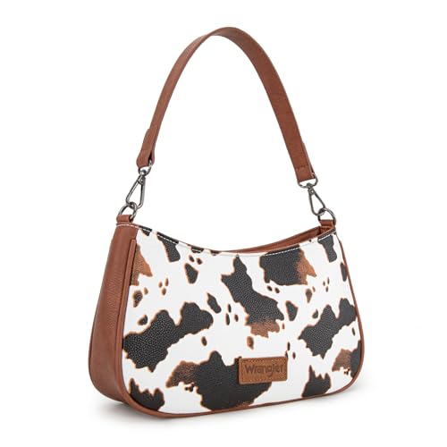 Wrangler Western Shoulder Bag for Women Small Purse Aztec Hobo Bag HandBag with Detachable Strap
