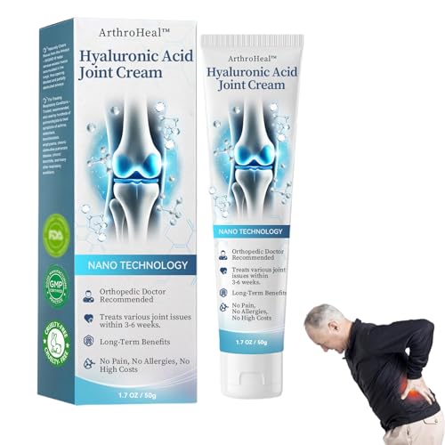 Luhaka ArthroHeal Hyaluronic Acid Joint R-epair Cream,ArthroHeal Joint Cream,Quickly relieve joint discomfort, Quickly relieve joint discomfort, suitable for joint activities throughout the body (1)