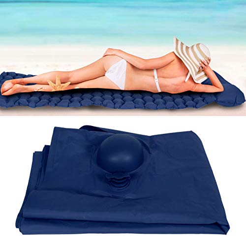 Tapete para dormir, colchão de ar inflável compacto e portátil, durável para acampamento, viagem, mo