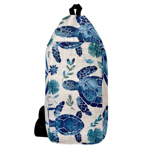 Sac à bandoulière tortue de mer léger, fini le sac encombrant en voyage et randonnée