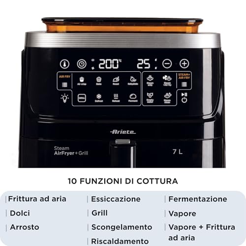 Ariete 463600 Unique 7 Autonome Friteuse d'air chaud Neuf - vue 7