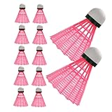 Utilisation en extérieur : avec une forte résistance vent, ces volants sont idéaux pour les matchs en extérieur, garantissant des performances constantes, birdie train ball, badminton birdies
