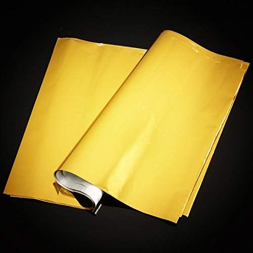 Miniatura 3 de DalaB 50 hojas A4 oro plata estampado en caliente papel de transferencia laminador laminador láser impresora de tarjetas de visita papel artesanal