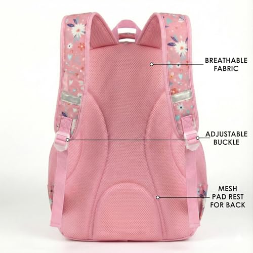 Image of TECHYBEE 45 L Expandable Travel Backpack - Flight Approved Carry On Weekender Bag with 16-Inch Laptop Compartment - Anti-Theft Large Business & College Daypack (Black)