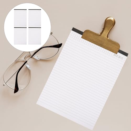 Note pads A4 vierges pour structurer vos réunions et planifier sans effort