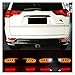 PYZFONJ Car LED Rear Bumper Lamps Compatible With Mitsubishi Pajero Sports 2013-2015 Brake Turn Signal Backup Reflector Lamp Reverse Taillight