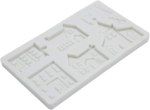 Miniatura 4 de Molde para hornear moldes de silicona para hornear, castillo de silicona, castillo de bricolaje, molde de árbol de Navidad, molde de pastel de