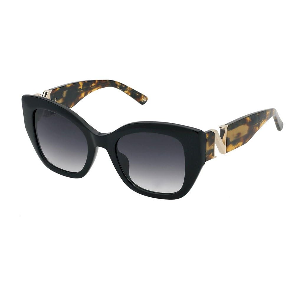 DE RIGO VISION ESPAÑA SUNGLASSES Nina Ricci - MAT: Acetate-C: SHINY BLACK-SMOKE GRADIENT SMOKE - D: 140x21 - Female