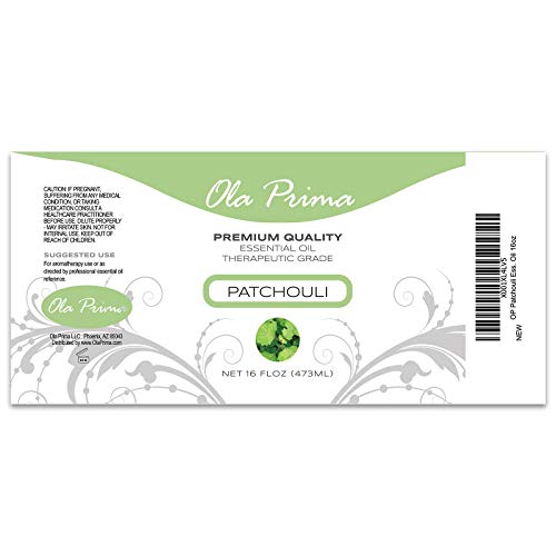 Ola Prima Oils 16Oz - Patchouli Essential Oil - 16 Fluid Ounces #TOP5