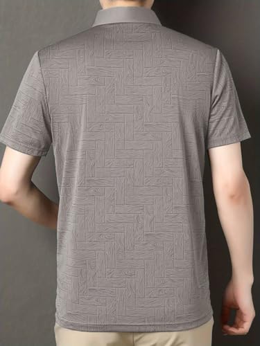 Image of TOPLOT T Shirt for Men || Men Casual T-Shirt || Regular Fit || Printed Polo || Available in Combo Packs (Printed-Polo-5218)