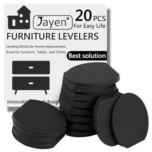 Jayen Rubber Shims 20 Pack – Non-Slip Furniture...