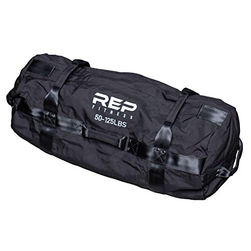 REP Fitness Sandbags Heavy Duty Workout Sandbags for Training Cross-Training Workouts Fitness Exercise and Military Conditioning Large Black