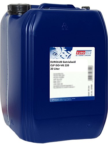 Eurolub CLP ISO-vg 220 Industrial Transmisión Aceite, 20 litros