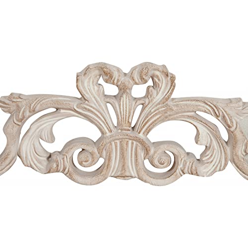 BISCOTTINI INTERNATIONAL ART TRADING Biscottini Fregio Holz 82 x 17 cm Made in Italy | Freien dekorative Holzscheite für Möbel und Wände mit antikem Finish, 82x17 cm