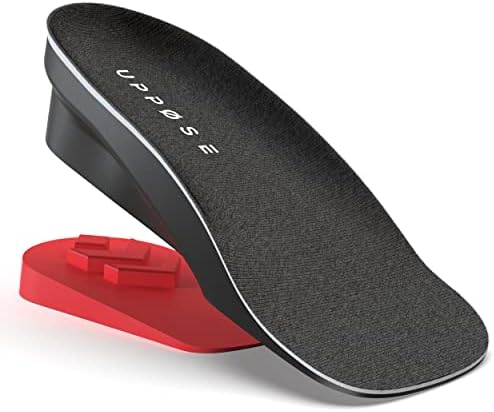 UPPOSE® Schuheinlagen Erhöhung - Höhe Erhöhung Einlagen - Einlegesohlen die größer machen für Herren & Frauen (Schuhgröße 36-45) - Schuh Fersenerhöhung