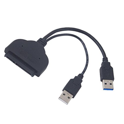 USB3.0 to SATA 22P 2.5" HDD Hard Disk Driver Adapter 5V