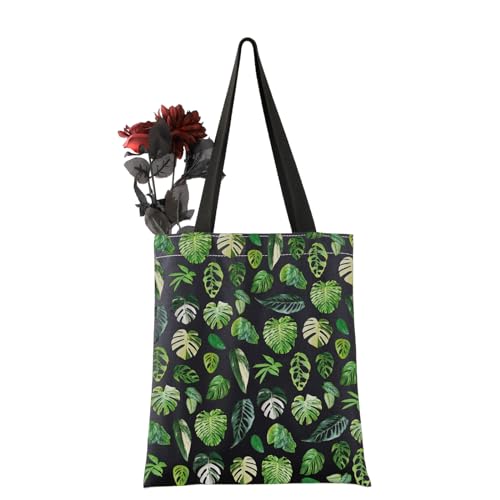 PWHAOO Bolso Tote con Hoja Monstera miniatura 6
