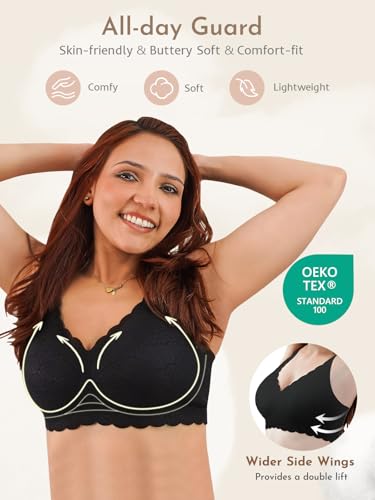 Image of Nursing Bras for Breastfeeding, Seamless Ultra Comfort Maternity Bra, Natural Shape Pregnancy Bras for Women