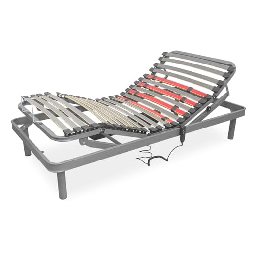 amuéblate online - Cama Eléctrica Articulada Flexipro con 5 Planos y Estructura Reforzada - Ergonómica, Fiable y Silenciosa, Motor Alemán, 105 x 200