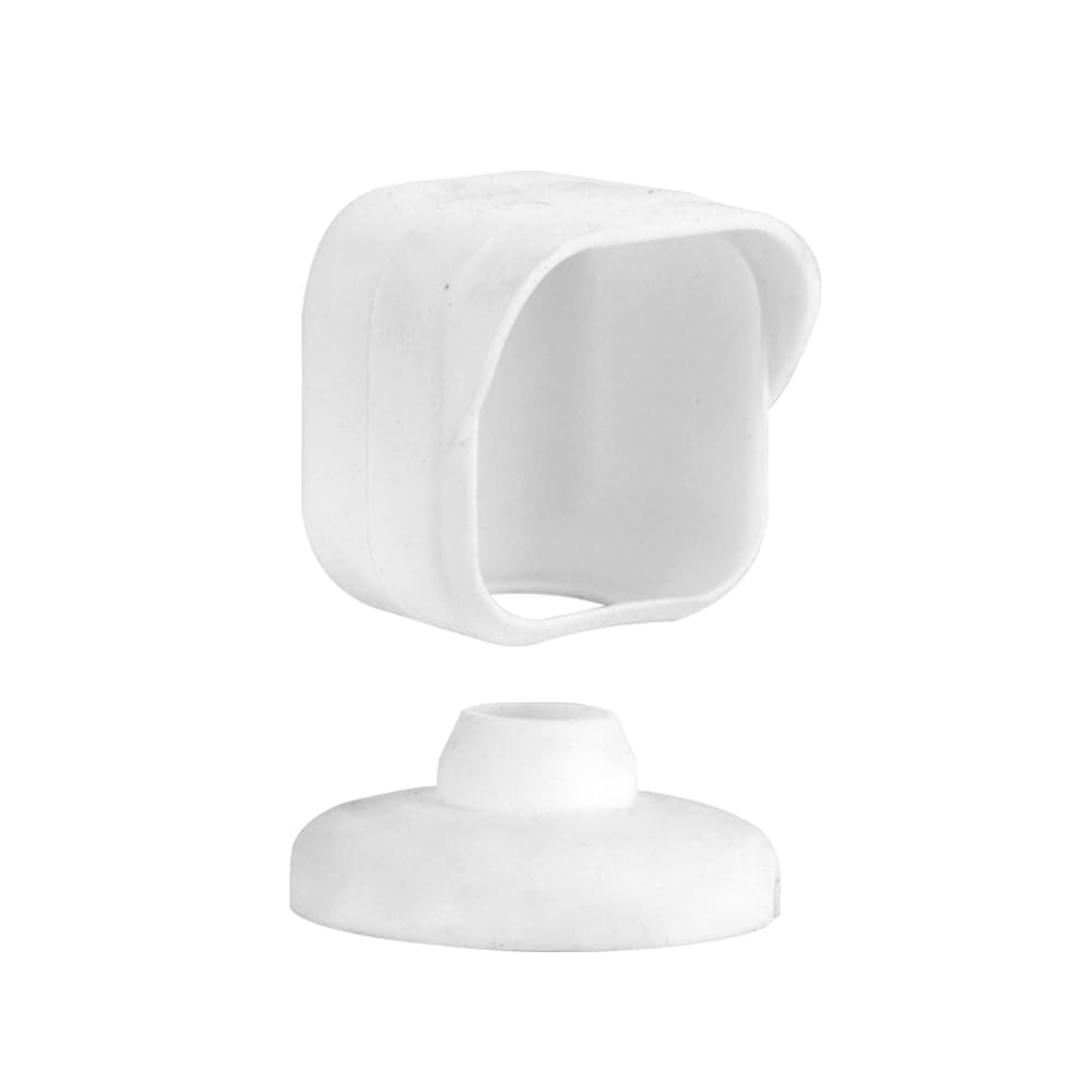 Gusfeliz Camera Case for Blink Mini 2 Camera (2024) Black Silicone Cover Waterproof Protective Cover,White