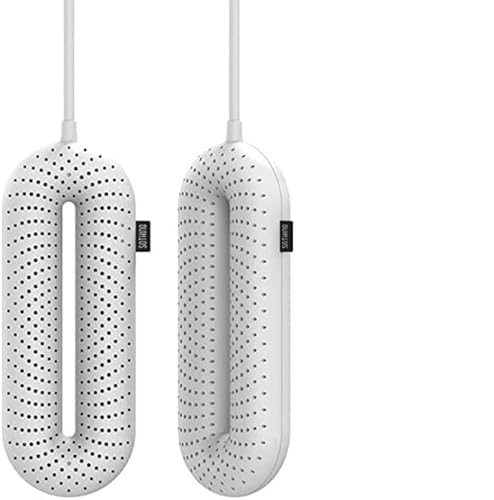 Tragbarer elektrischer Schuhtrockner für den Haushalt, PTC-Schnellwärme, Trocknung 360º Integral, Heizschuhstiefel, Wärmer, schnell trocknend für Schuhe, Handschuhe, Socken, weiß, Einheitsgröße Cover