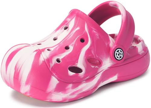 Image of KVbabby Toddler Kids Clogs for Boys Girls | Little Kids Slip on Slides,Children Garden Shoes,Toddler sandals,Water Clogs,Lightweight,Non-Slip,Soft,Flexible,Comfortable