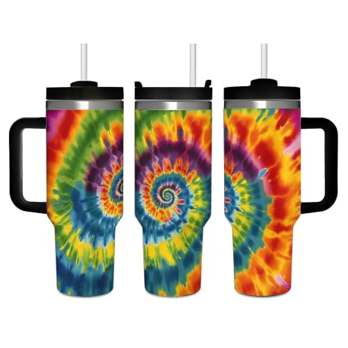 Mount Hour Dye Colorful Vacuum Insulated Tumbler 40 oz (1200 ml)