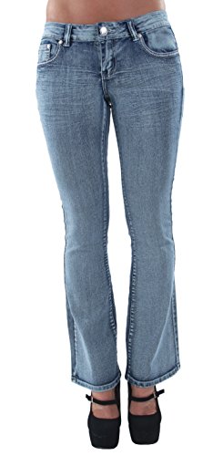 Colombian Design, Butt Lift, Levanta Cola, Boot Leg Jeans Plus/Junior Size4