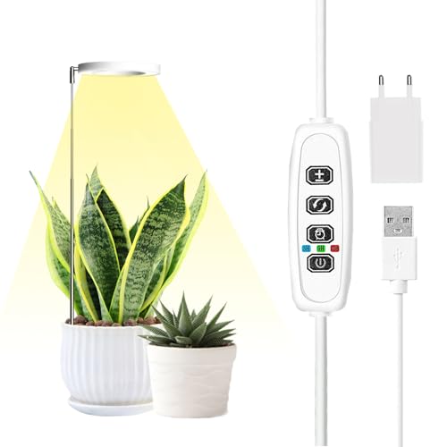IMVSINCERE Vollspektrum LED Pflanzenlampe ohne Sockel