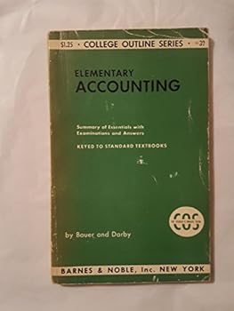 Paperback Elementary Accounting Book