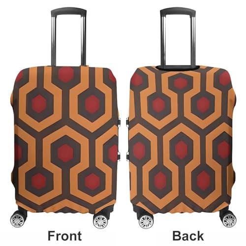 Shining Overlook Luggage Cover, Washable Elastic Suitcase Cover Protector Fit 18-32 Inch Luggage3