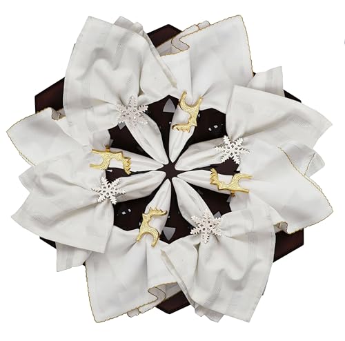 Servilletas de tela COTTON CRAFT 12 unidades 18x18 in miniatura 2