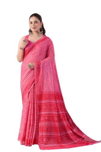 Image of TAMAIRA FASHION Mulmul Pure Cotton Saree For Woman Warli Printed|Office Wear Daily Wear Sarees For Women Without Blouse Piece(Available in 19 Colours)