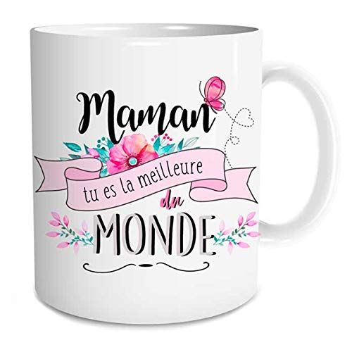 STC Tasse mug meilleure maman du monde - idée cadeau
